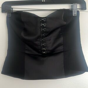 Highline Collective Black Corset Top